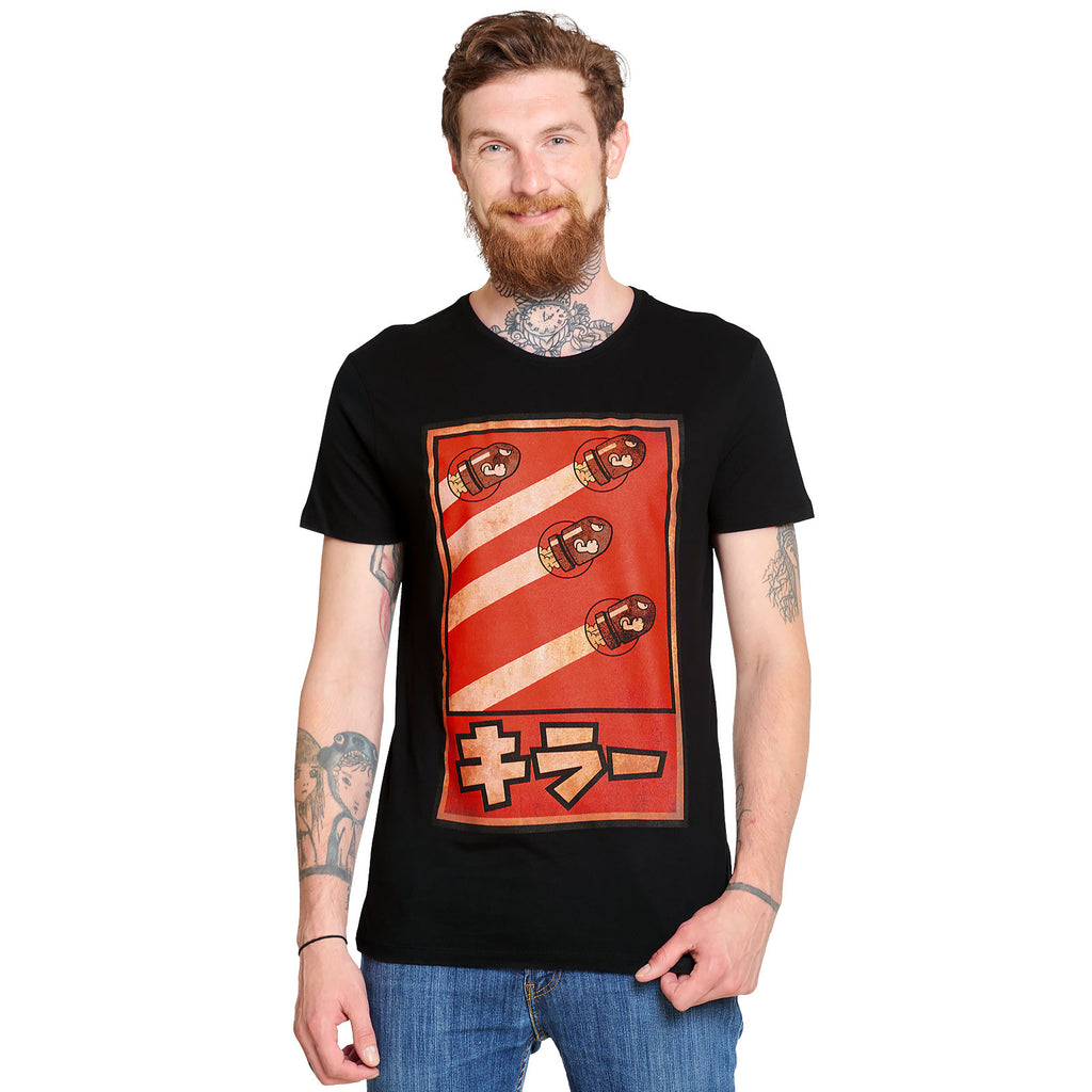 Product image Super Mario - Bullet Bill Propaganda Poster T-Shirt Black