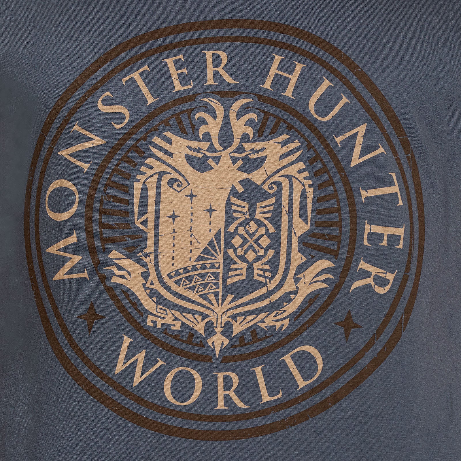 Product image Monster Hunter - World Logo T-Shirt Blue