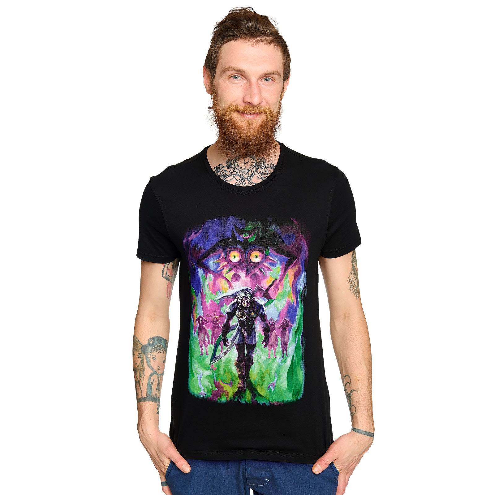 Zdjęcie produktu Zelda - Majoras Mask Dark Link Koszulka