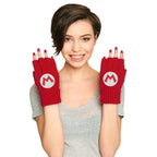 Zdjęcie produktu Super Mario - Rękawiczki bez palców z logo czerwone