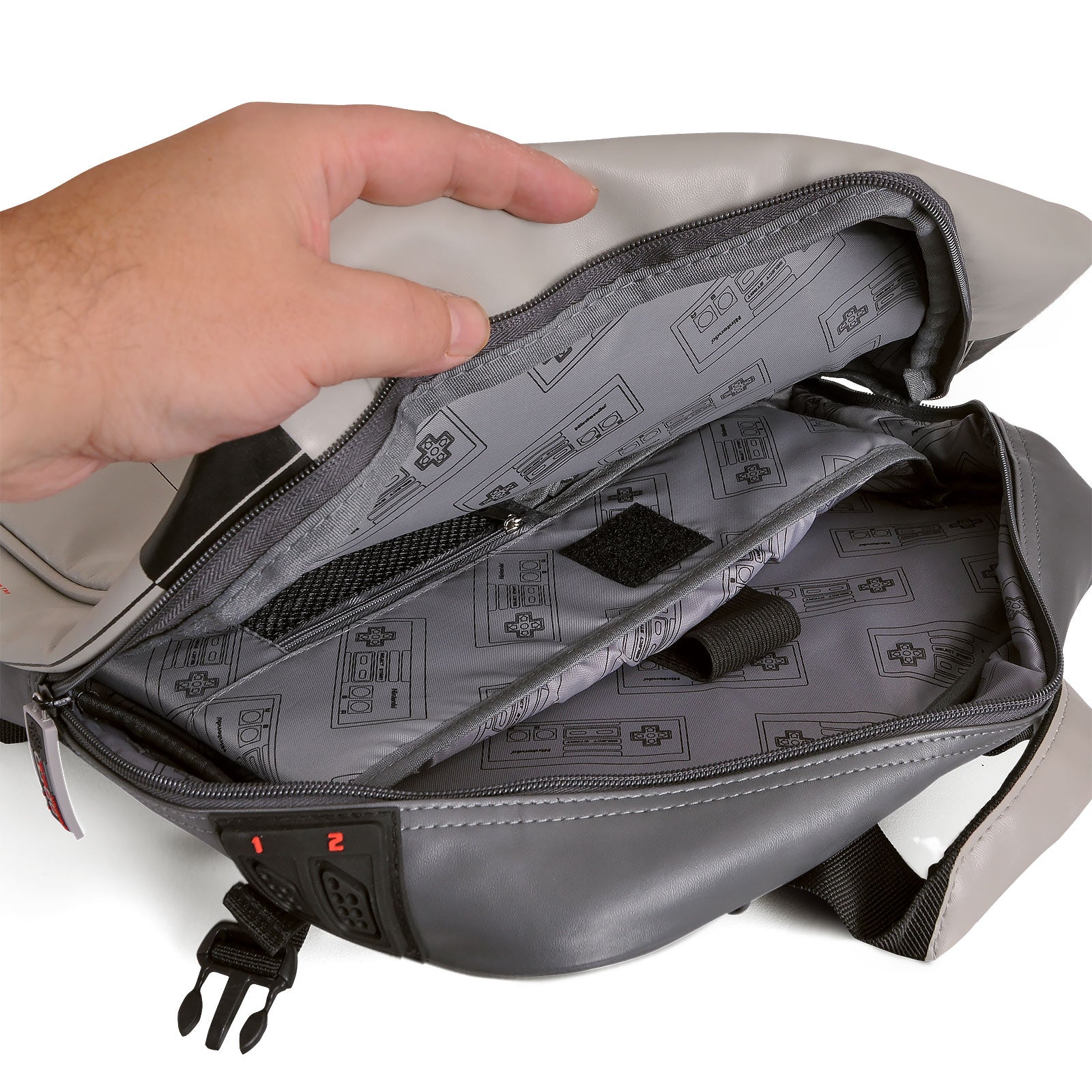 Product image Nintendo - NES Console Backpack grey