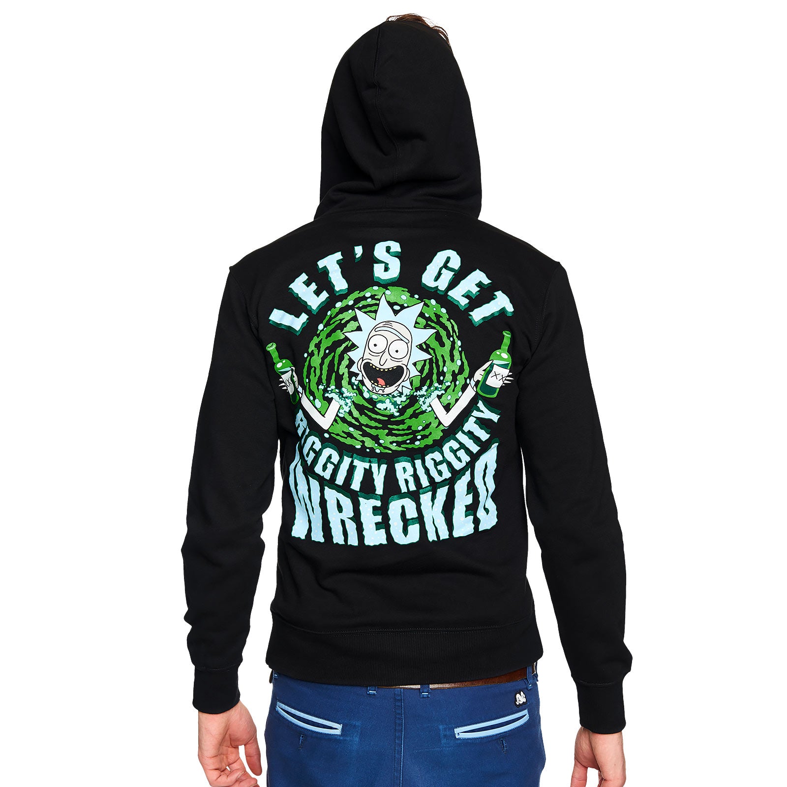 Product image Rick and Morty - Riggity Wrecked Hoodie Black