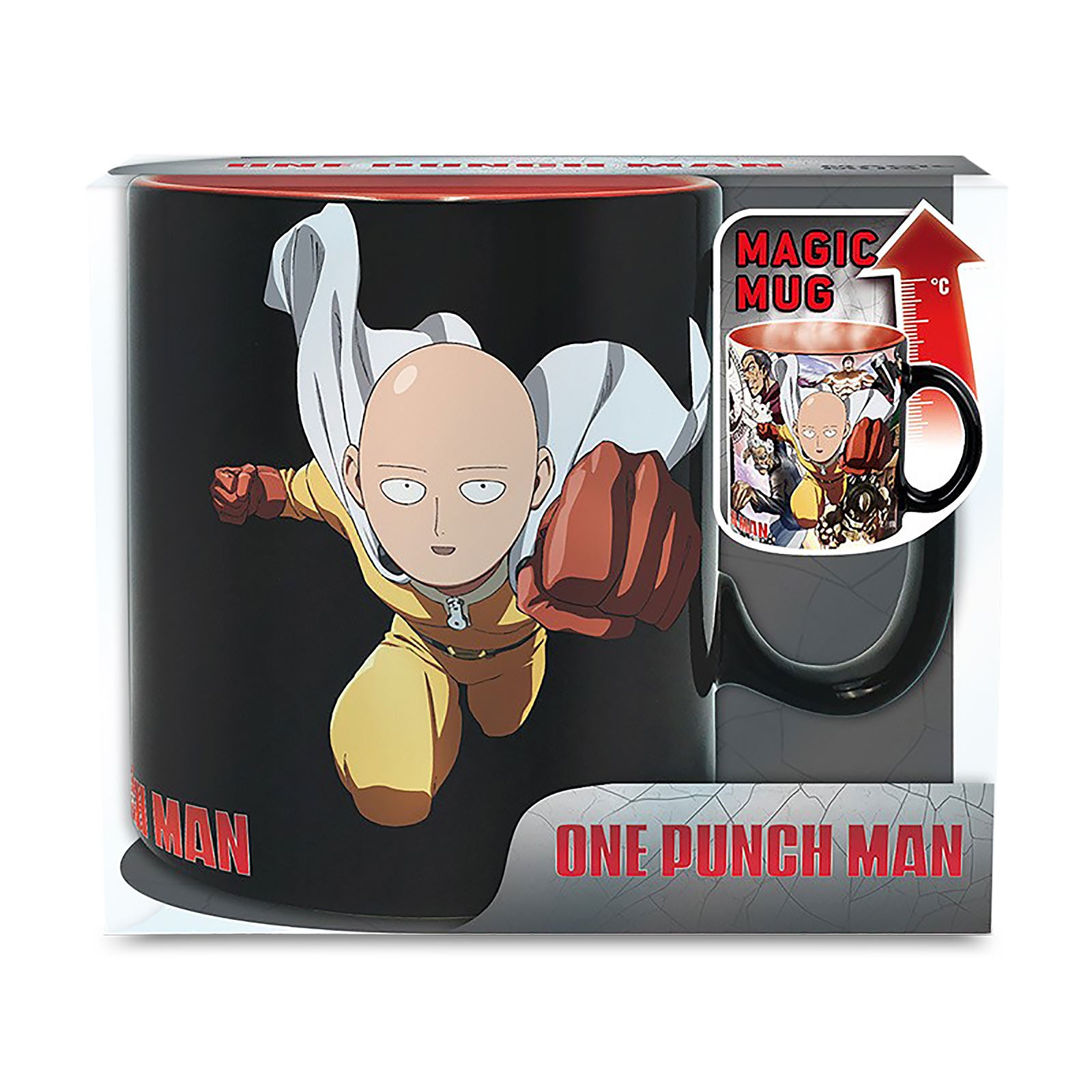 Zdjęcie produktu One Punch Man - Kubek termoaktywny Heroes