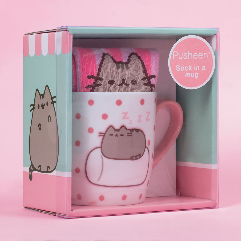 Zdjęcie produktu Pusheen - Skarpetki Marshmallow i Kubek
