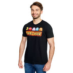 Zdjęcie produktu Pac-Man - Chase T-Shirt czarne
