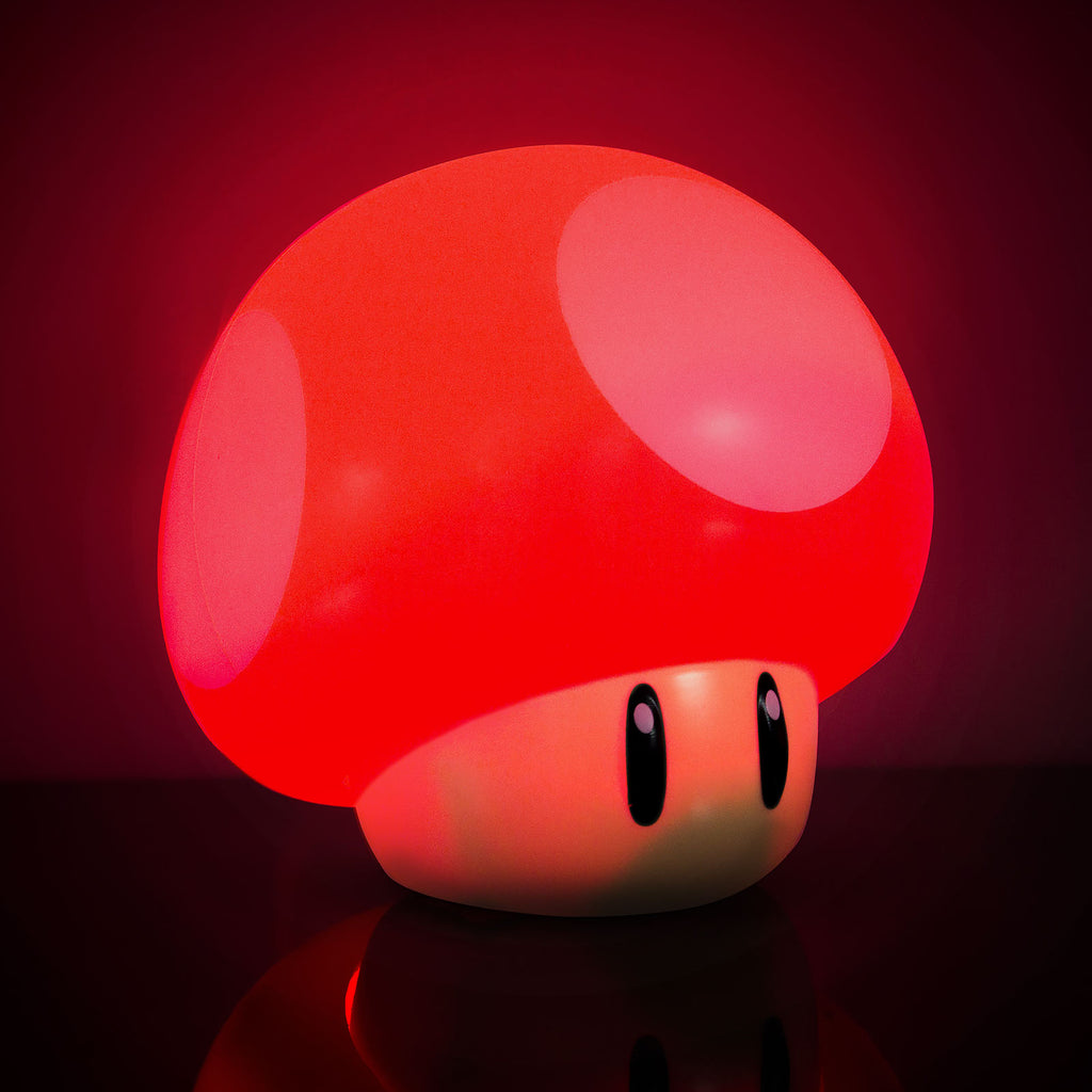 Zdjęcie produktu Super Mario - Lampka stołowa Super-Grzyb z dźwiękiem