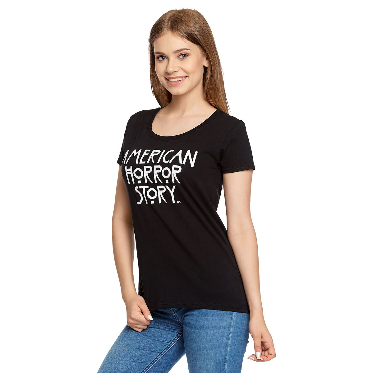 Zdjęcie produktu American Horror Story - Logo T-Shirt damska czarna
