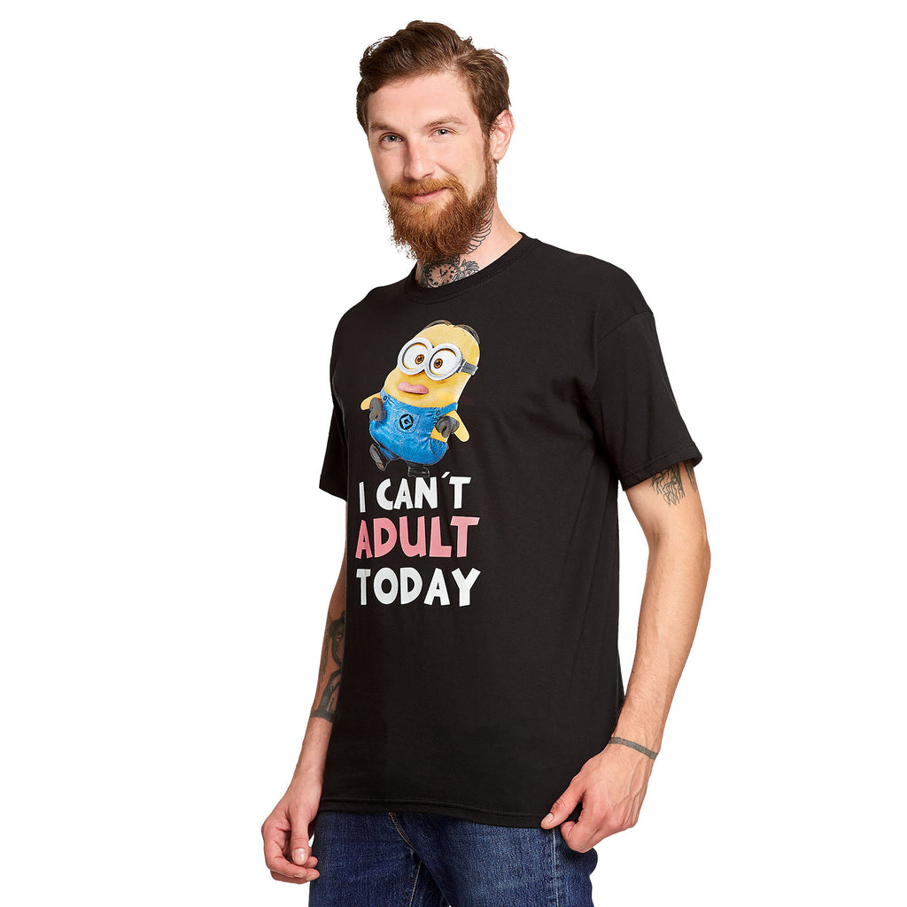 Zdjęcie produktu Minionki - Koszulka No Adult Today czarna