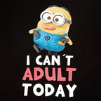 Zdjęcie produktu Minionki - Koszulka No Adult Today czarna