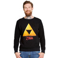 Zdjęcie produktu Zelda - Bluza z logo Triforce Hyrule czarna