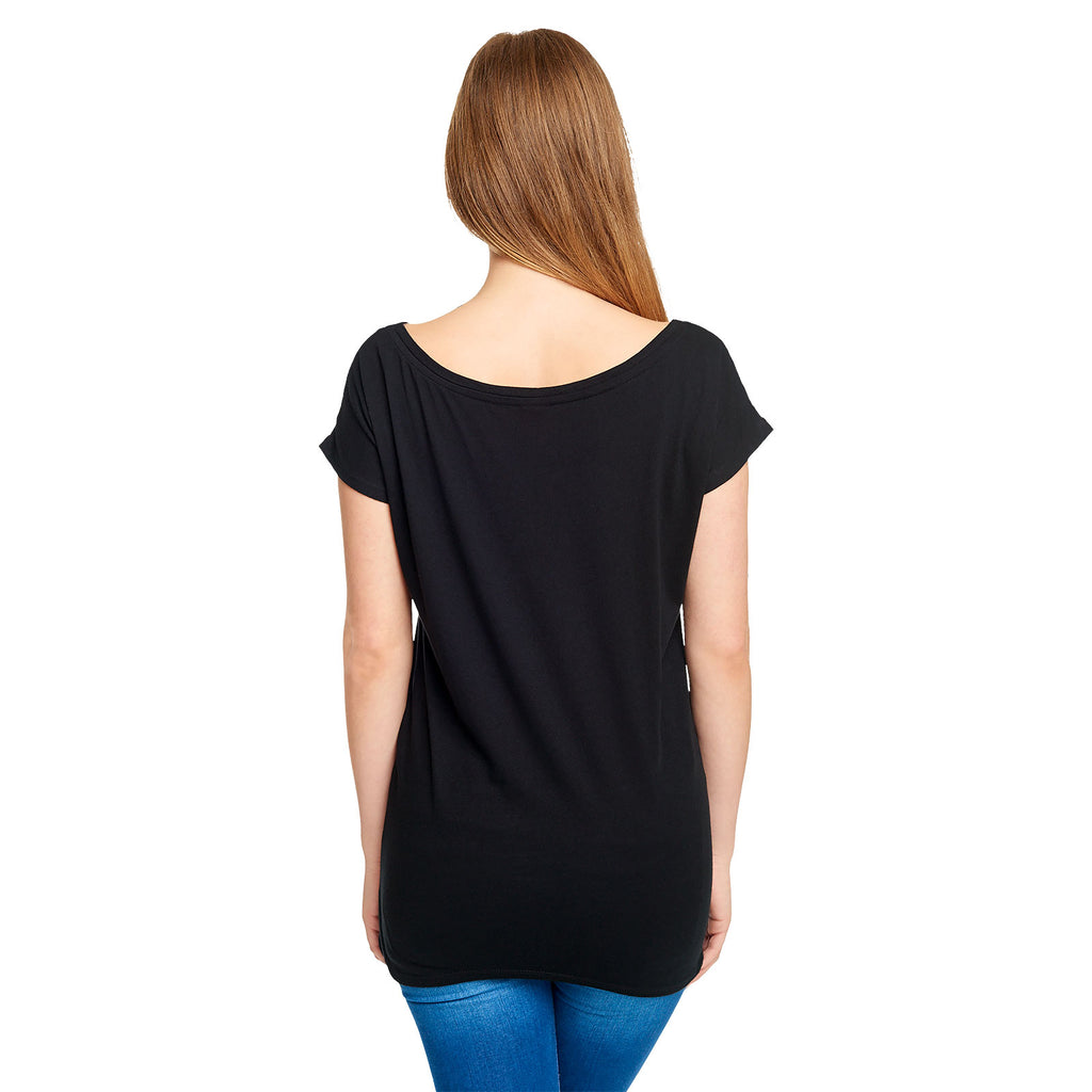 Zdjęcie produktu Alice w Krainie Czarów - Late T-Shirt Damskie Loose Fit czarne