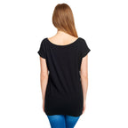 Zdjęcie produktu Alice w Krainie Czarów - Late T-Shirt Damskie Loose Fit czarne
