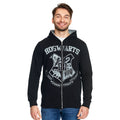 Zdjęcie produktu Harry Potter - Czarna bluza z kapturem z herbem Hogwartu