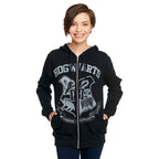 Zdjęcie produktu Harry Potter - Czarna bluza z kapturem z herbem Hogwartu