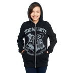 Zdjęcie produktu Harry Potter - Czarna bluza z kapturem z herbem Hogwartu