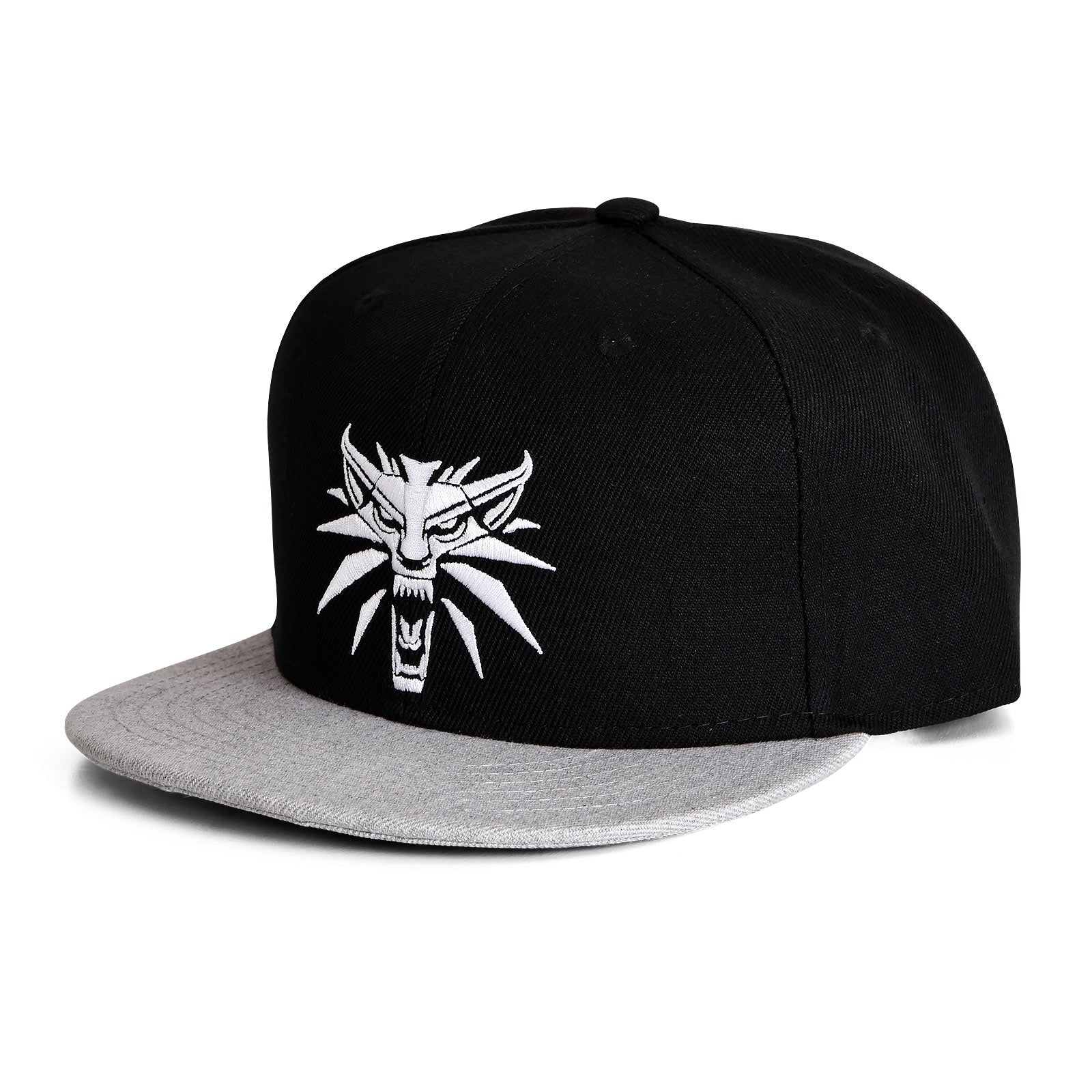 Zdjęcie produktu Wiedźmin - Czapka Snapback z medalionem wilka