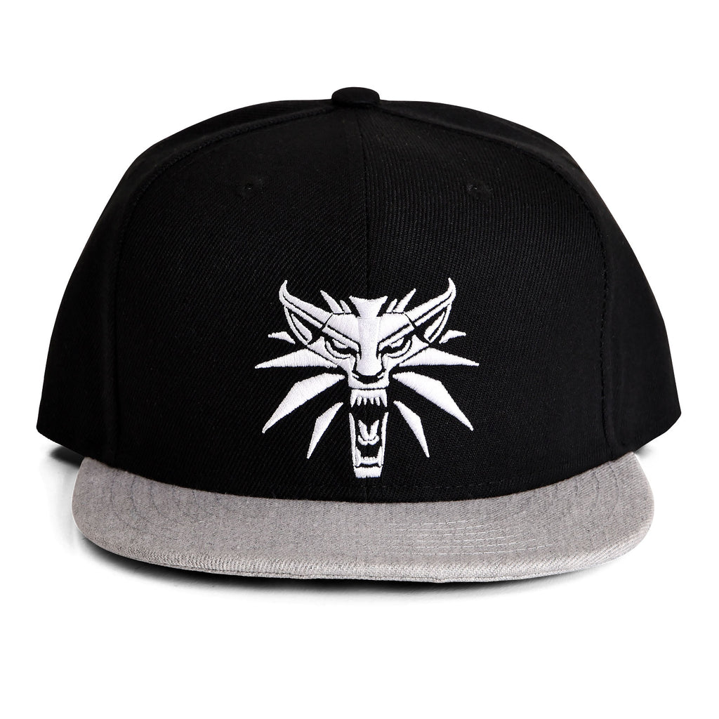Zdjęcie produktu Wiedźmin - Czapka Snapback z medalionem wilka