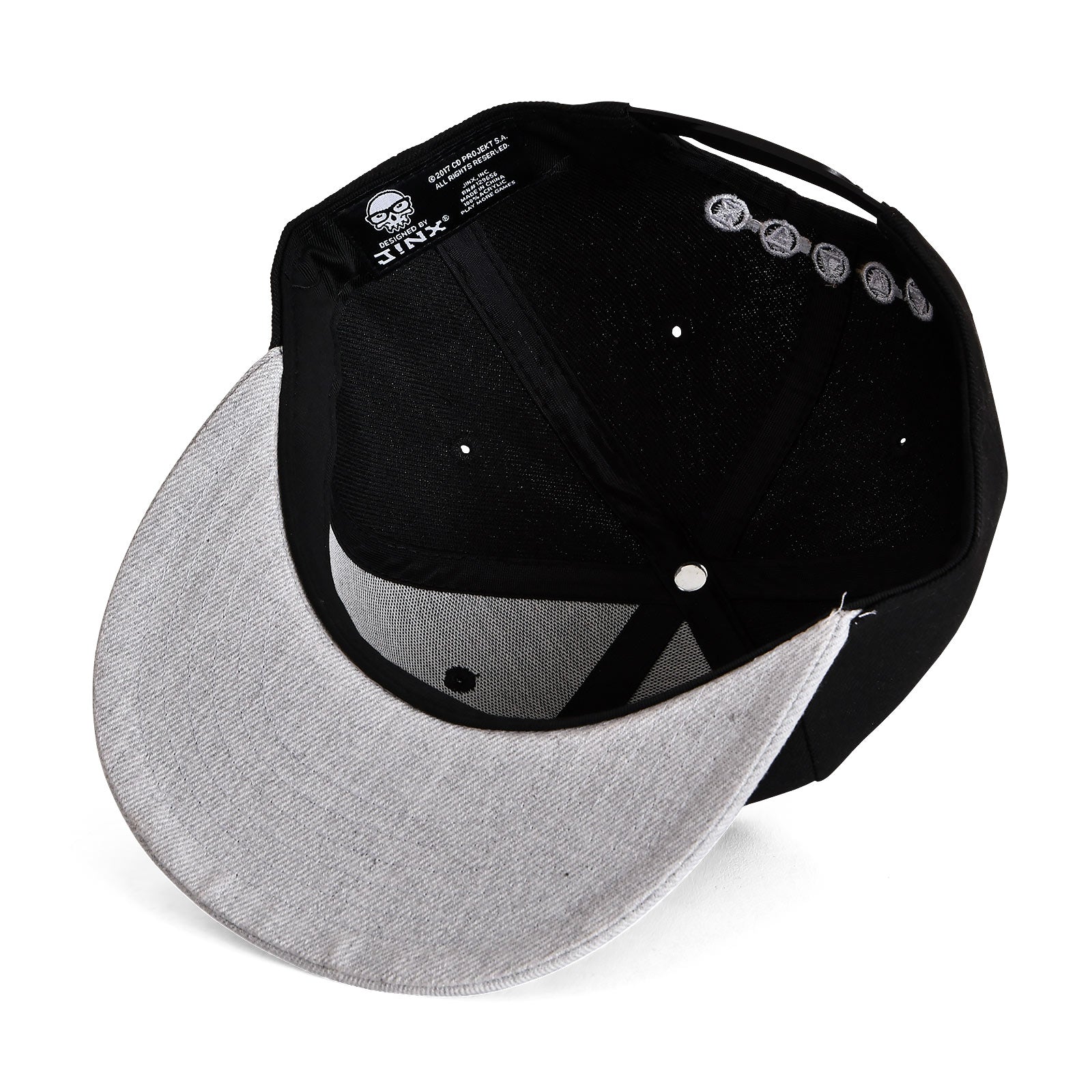 Zdjęcie produktu Wiedźmin - Czapka Snapback z medalionem wilka