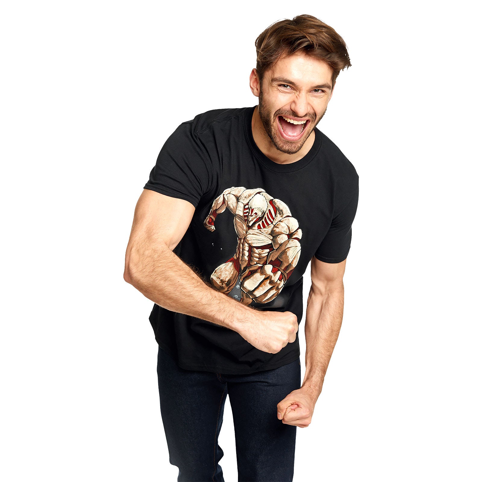 Zdjęcie produktu Attack on Titan - Armored Titan T-Shirt czarne