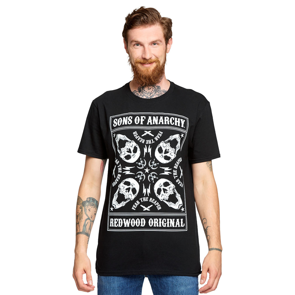 Zdjęcie produktu Sons of Anarchy - Fear the Reaper T-Shirt czarne