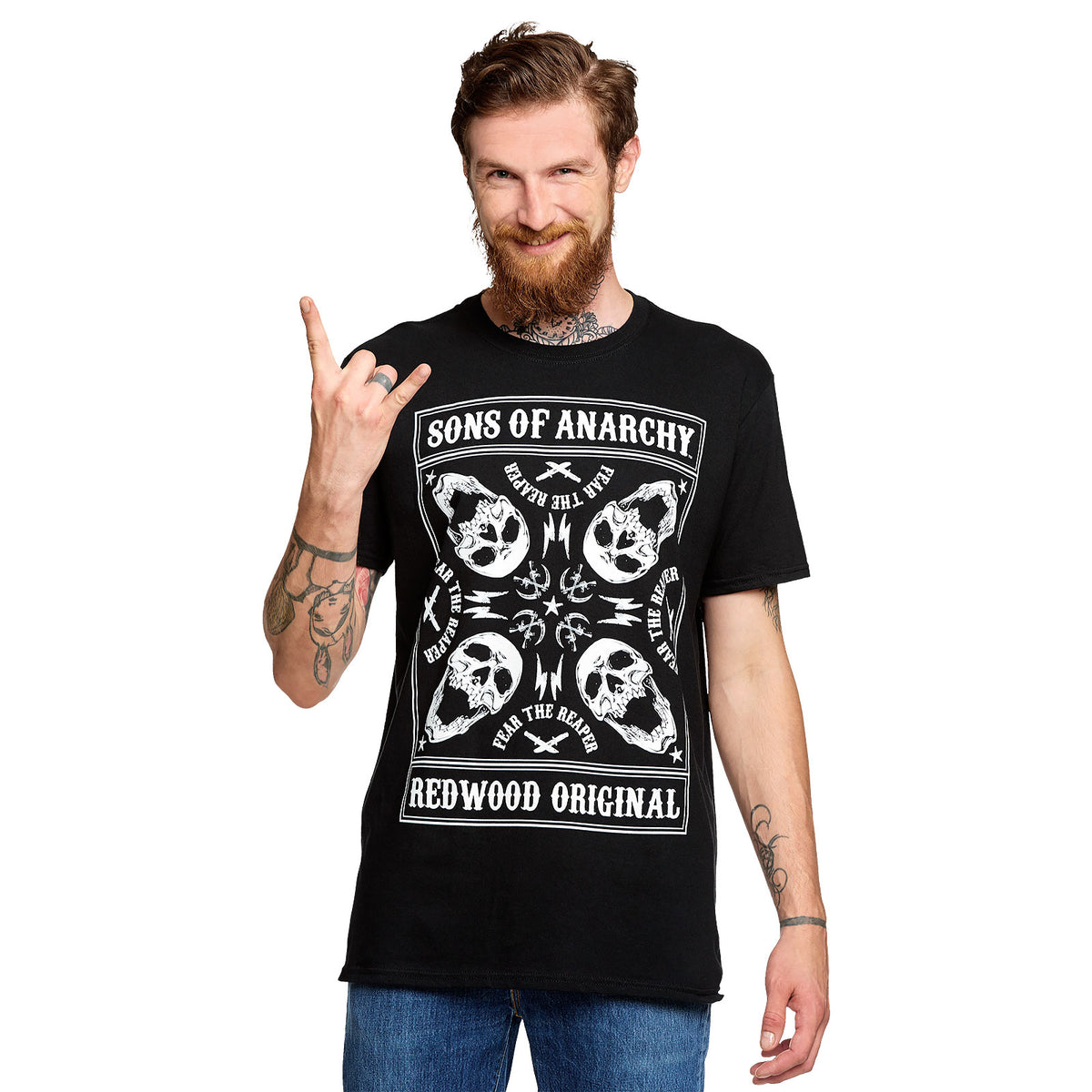Zdjęcie produktu Sons of Anarchy - Fear the Reaper T-Shirt czarne