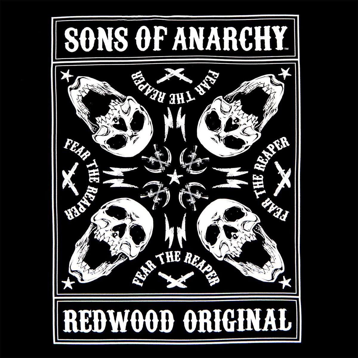 Zdjęcie produktu Sons of Anarchy - Fear the Reaper T-Shirt czarne
