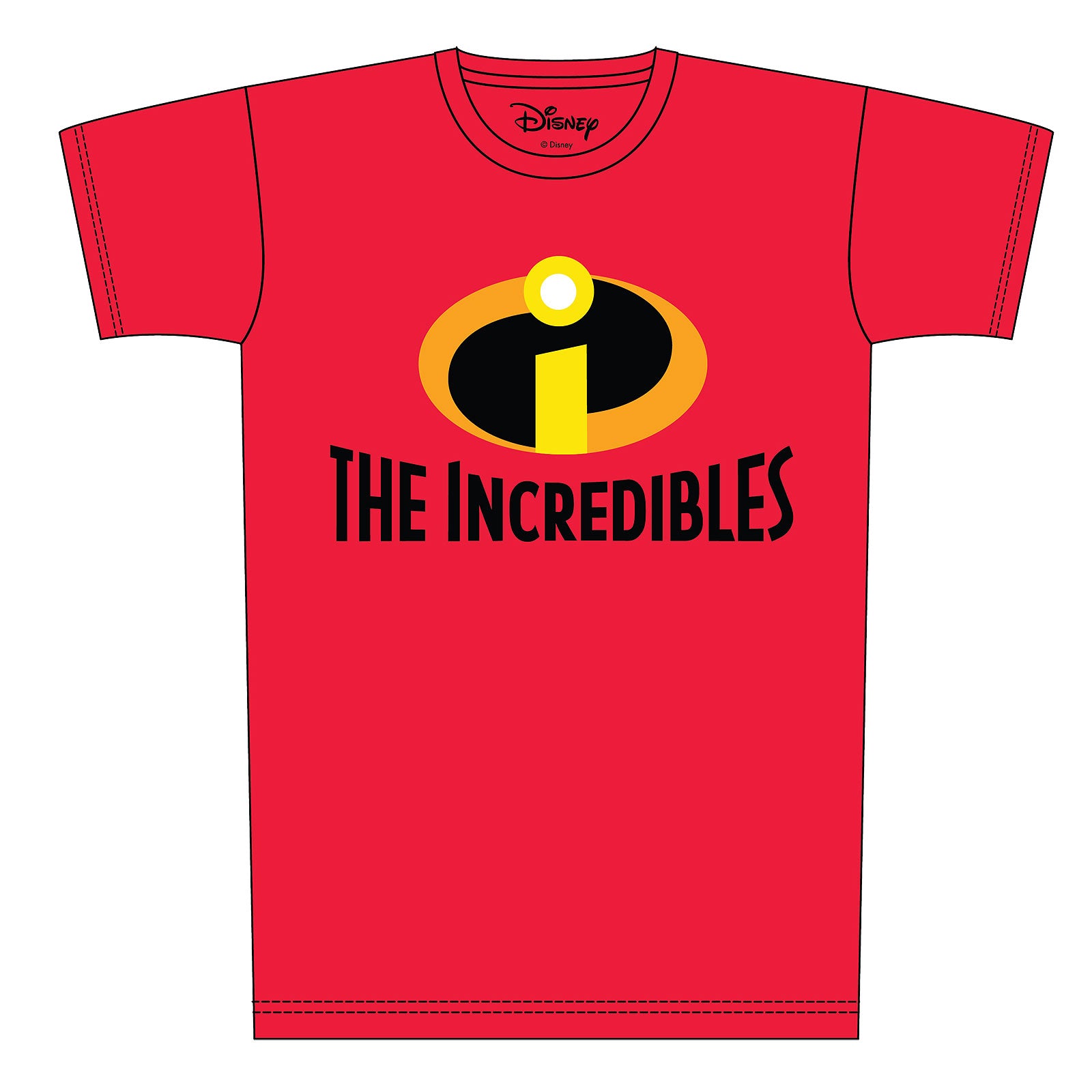 Zdjęcie produktu The Incredibles - Koszulka z logo czerwona