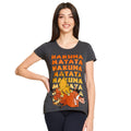 Zdjęcie produktu Król Lew - No Worries T-Shirt damski szary