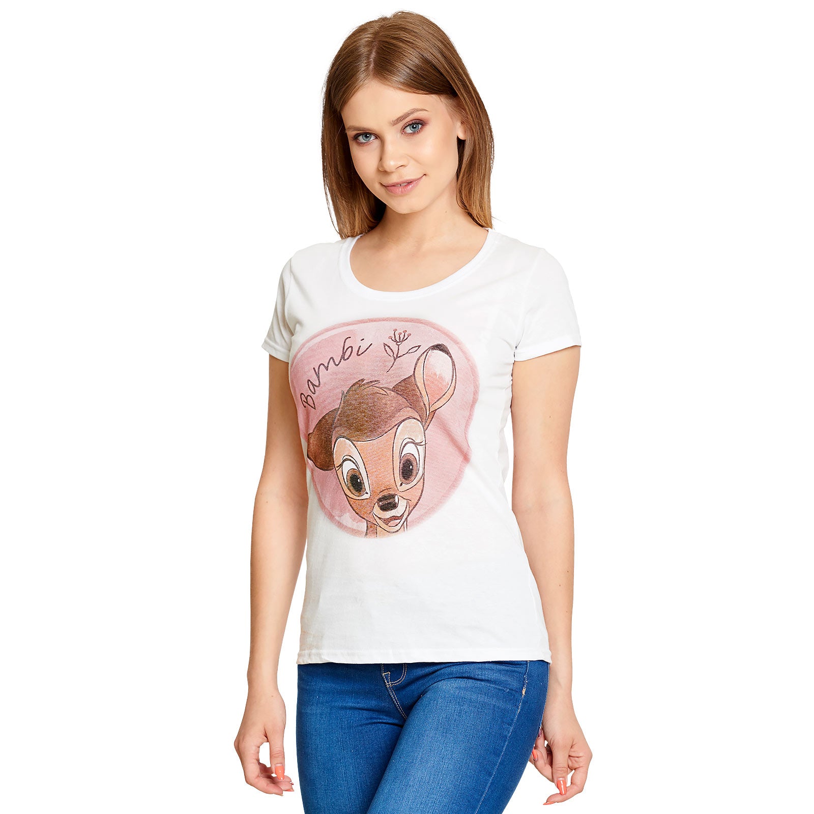 Zdjęcie produktu Bambi T-Shirt damskie białe