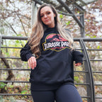 Zdjęcie produktu Jurassic Park - Logo Filmu Bluza z Kapturem czarna