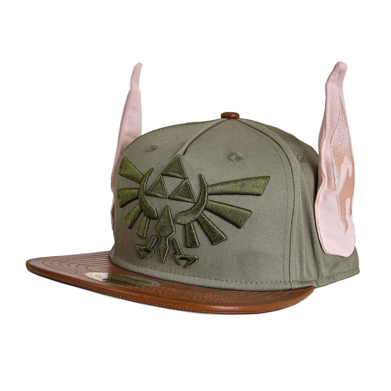 Zdjęcie produktu Zelda - Hyrule Logo Snapback Czapka z uszami Linka