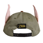 Zdjęcie produktu Zelda - Hyrule Logo Snapback Czapka z uszami Linka