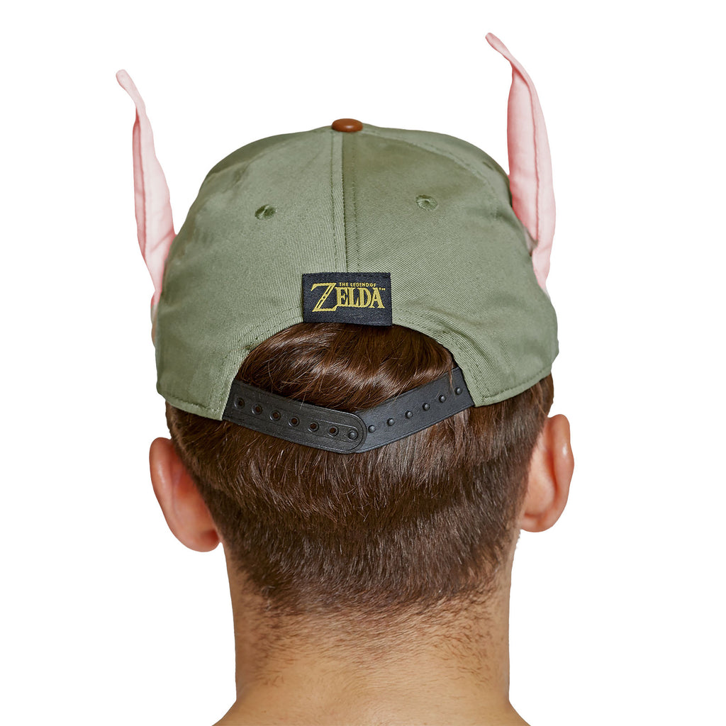 Zdjęcie produktu Zelda - Hyrule Logo Snapback Czapka z uszami Linka