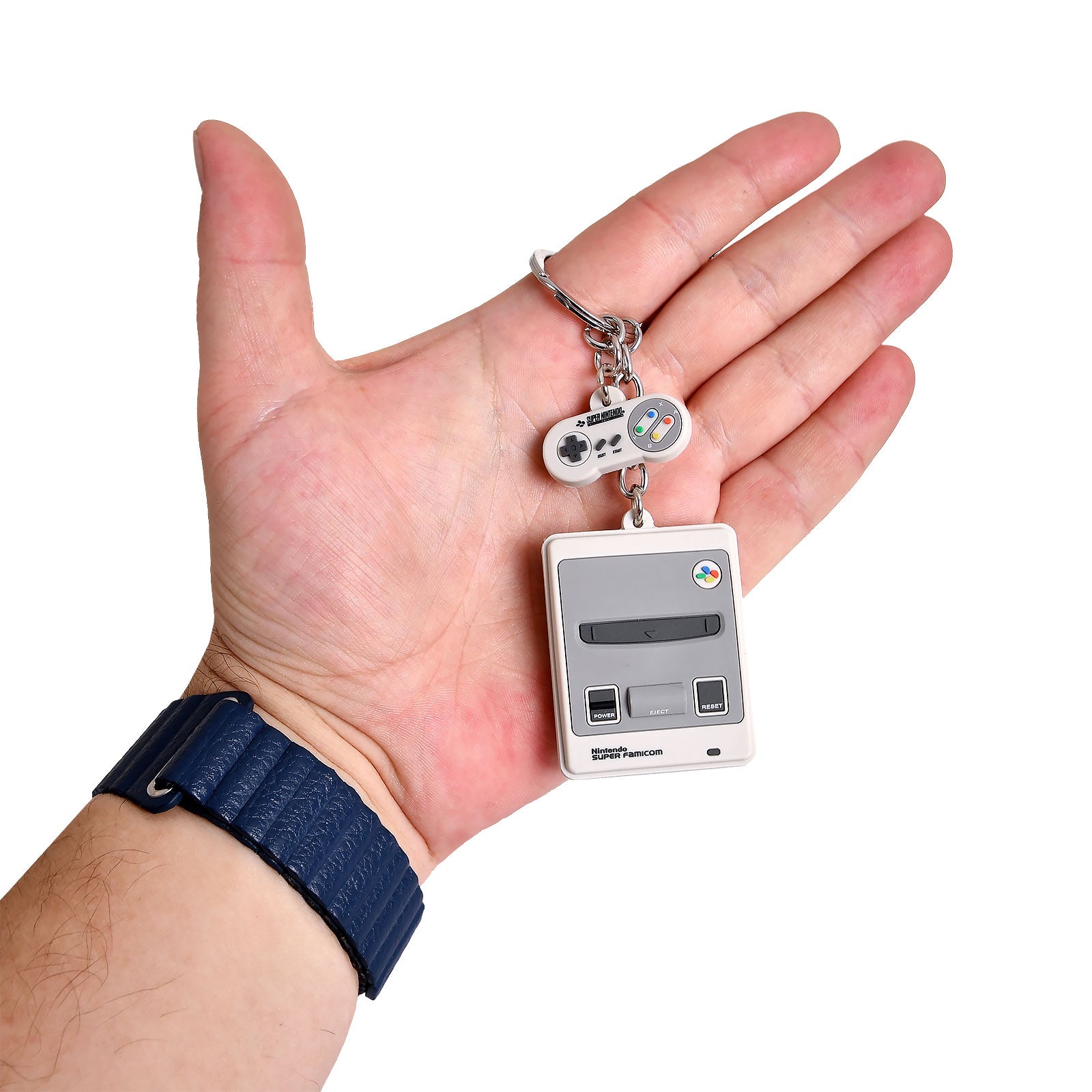 Zdjęcie produktu Nintendo - brelok z konsolą SNES i kontrolerem