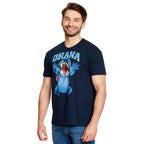Zdjęcie produktu Lilo & Stitch - Ohana T-Shirt niebieski