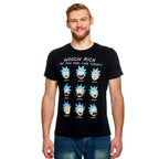 Zdjęcie produktu Rick and Morty - Emotions of Rick T-Shirt czarne