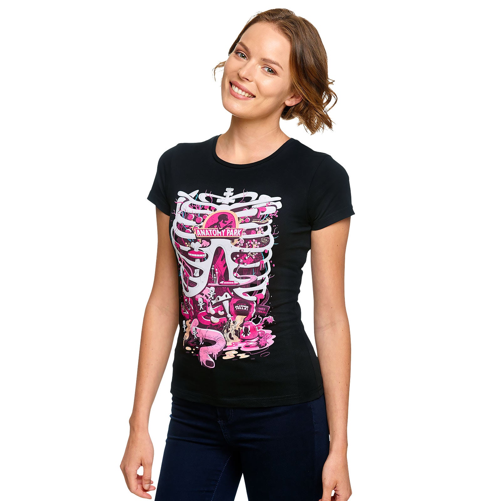 Product image Rick and Morty - Anatomy Park Women's T-Shirt Black