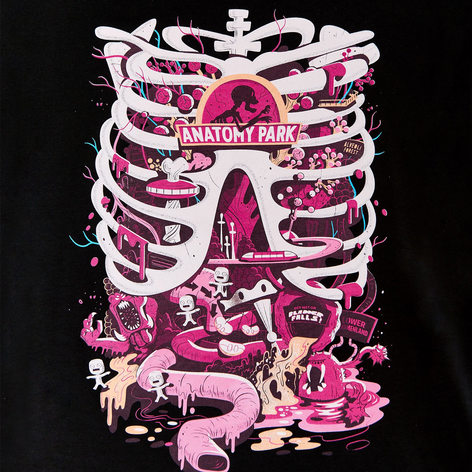 Product image Rick and Morty - Anatomy Park Women's T-Shirt Black