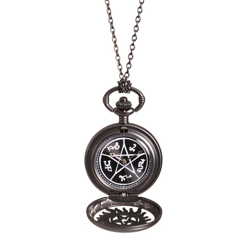 Zdjęcie produktu Supernatural - Kieszonkowy zegarek z symbolem ochronnym