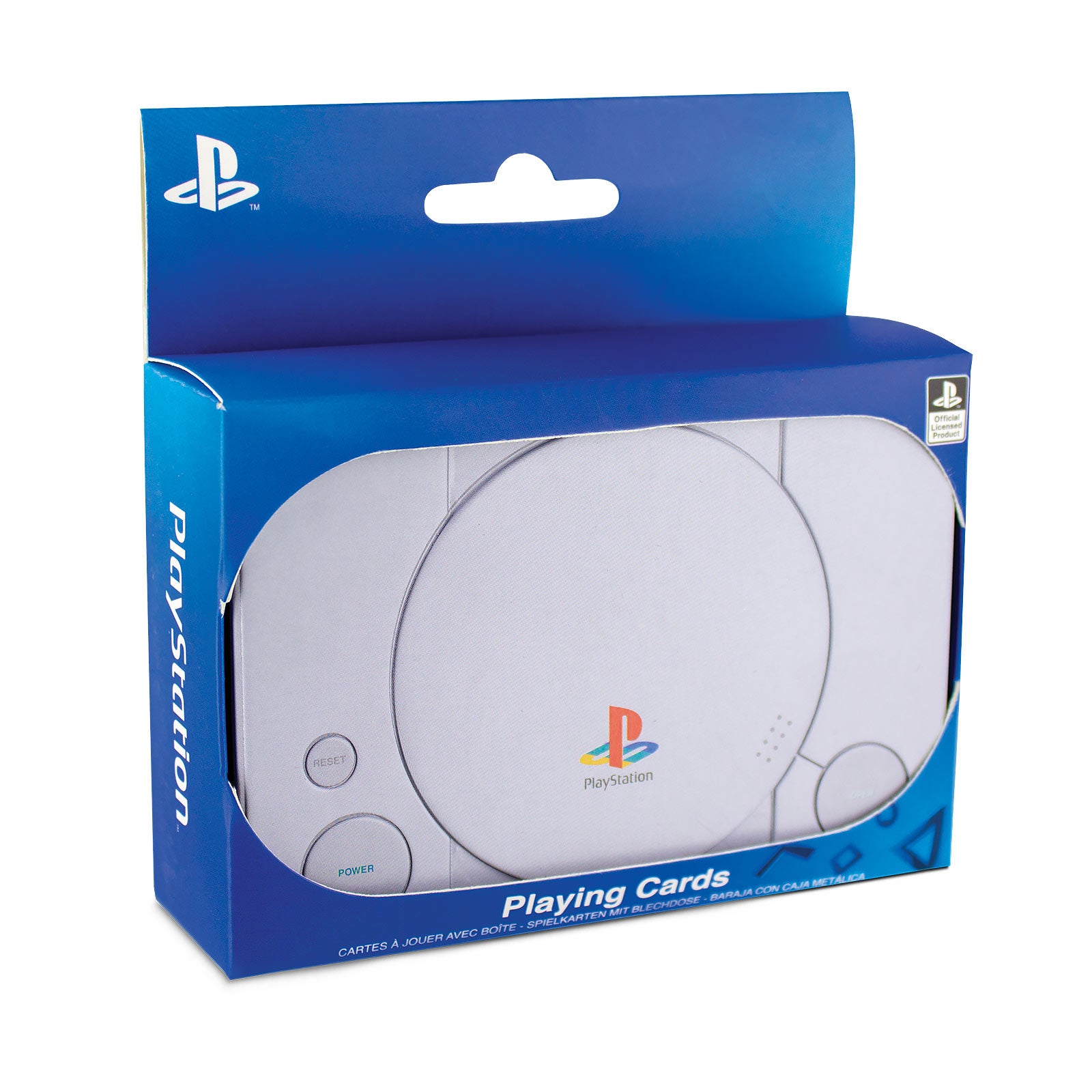 Zdjęcie produktu PlayStation - Karty do gry w metalowym pudełku
