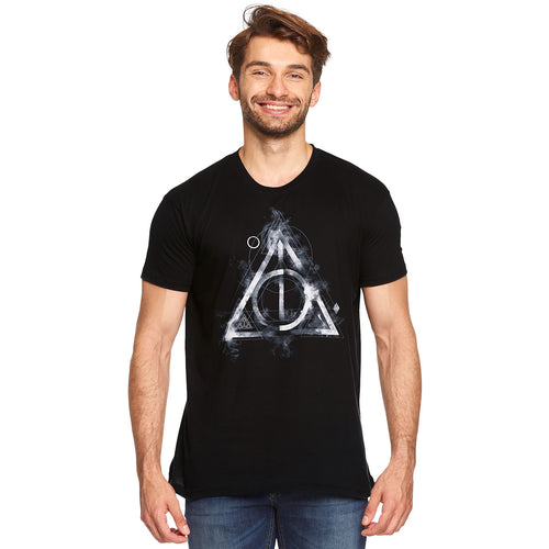 Zdjęcie produktu Harry Potter - Smoky Hallows T-Shirt czarne