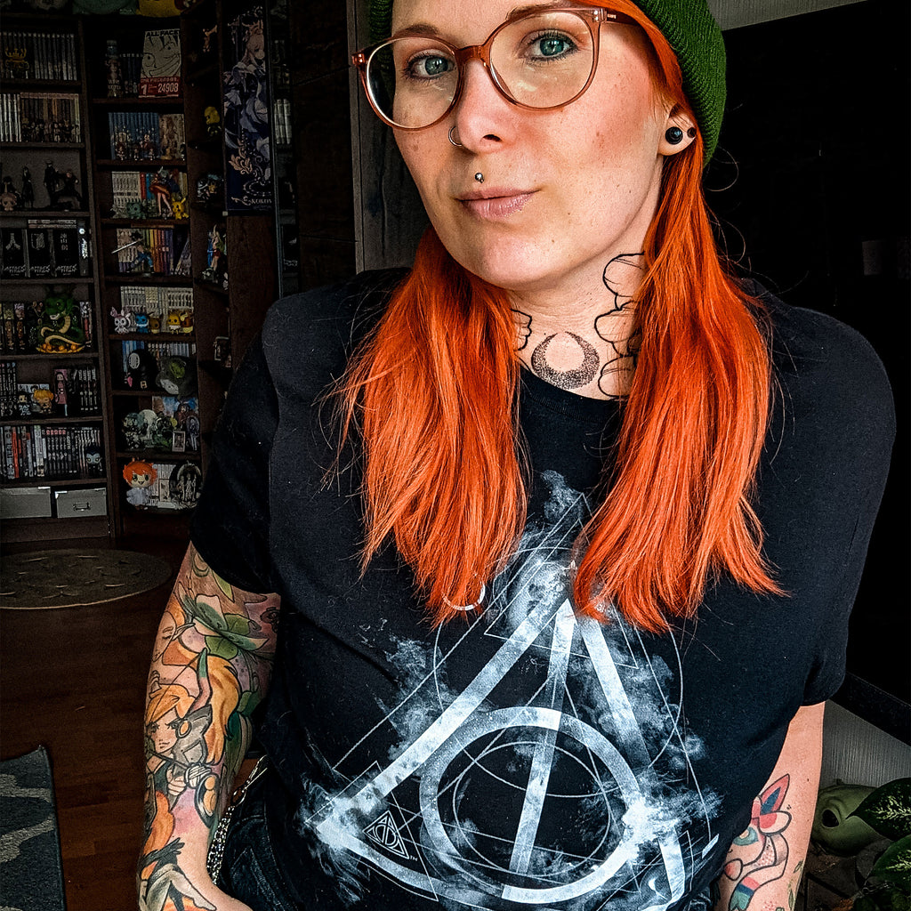 Zdjęcie produktu Harry Potter - Smoky Hallows T-Shirt czarne