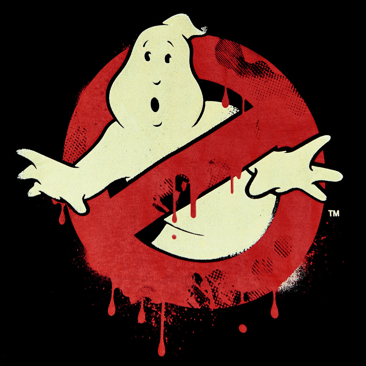 Zdjęcie produktu Ghostbusters - Świecąca w ciemności koszulka z logo