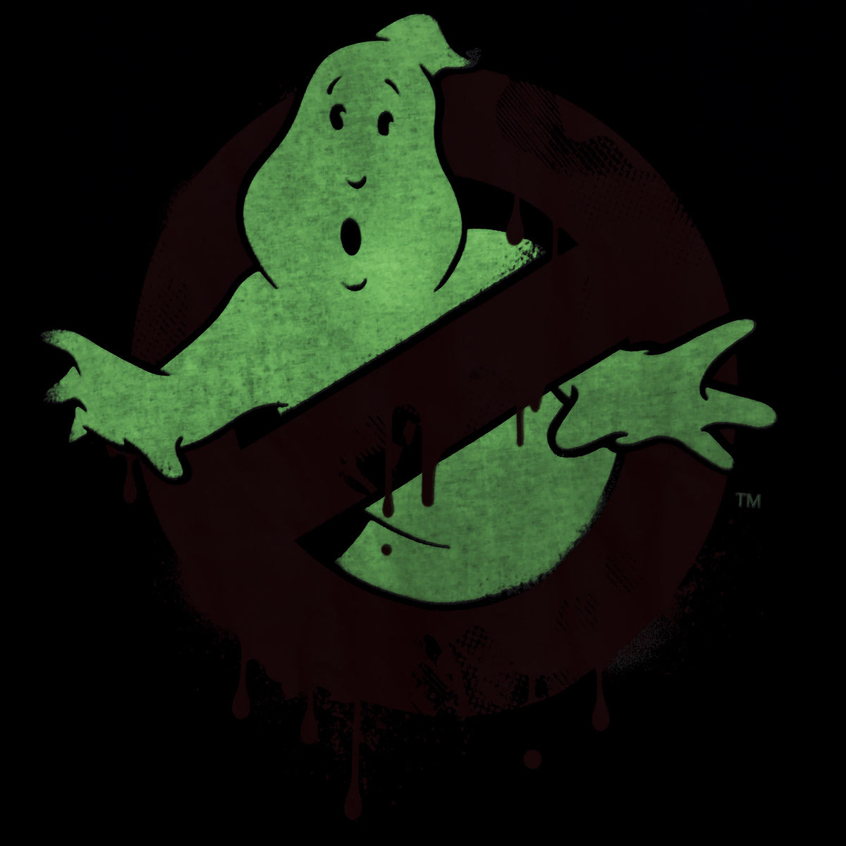 Zdjęcie produktu Ghostbusters - Świecąca w ciemności koszulka z logo