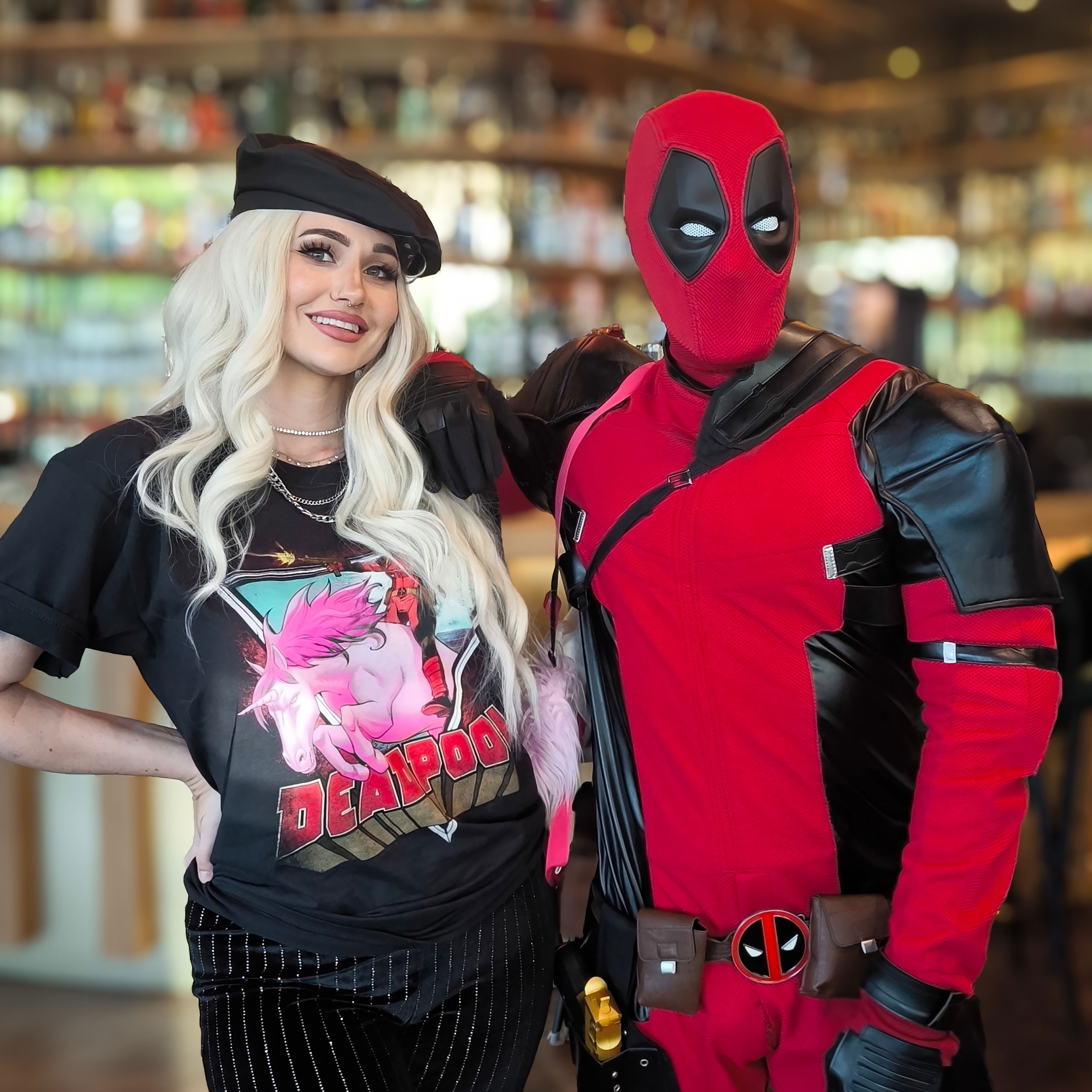 Zdjęcie produktu Deadpool - Jednorożec T-Shirt czarny