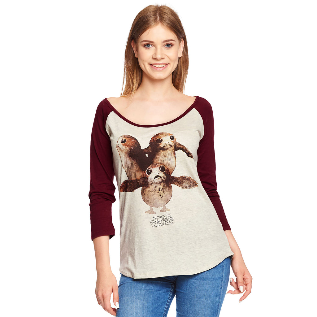 Zdjęcie produktu Star Wars - Triple Porg Longsleeve Damski