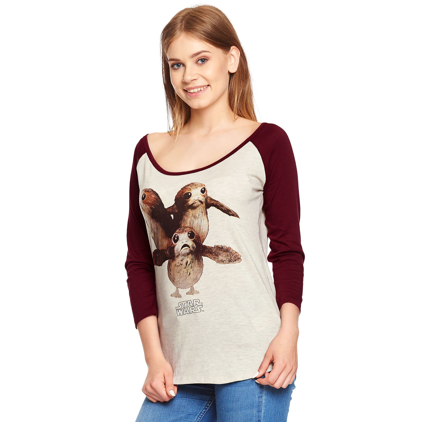 Zdjęcie produktu Star Wars - Triple Porg Longsleeve Damski