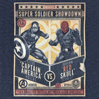 Zdjęcie produktu Captain America - Super Soldier Showdown T-Shirt niebieski