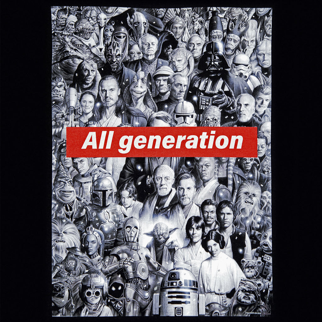 Product image Star Wars - All Generation T-Shirt black