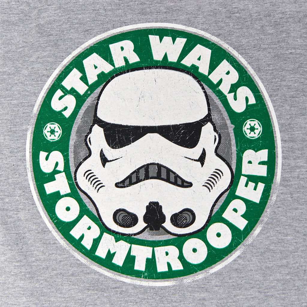 Zdjęcie produktu Star Wars - Stormtrooper Emblem T-Shirt dla dzieci szare